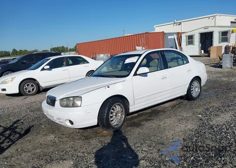 2003 Hyundai Elantra Gls/Gt из США, поврежденный, VIN KMHDN45D73U543750